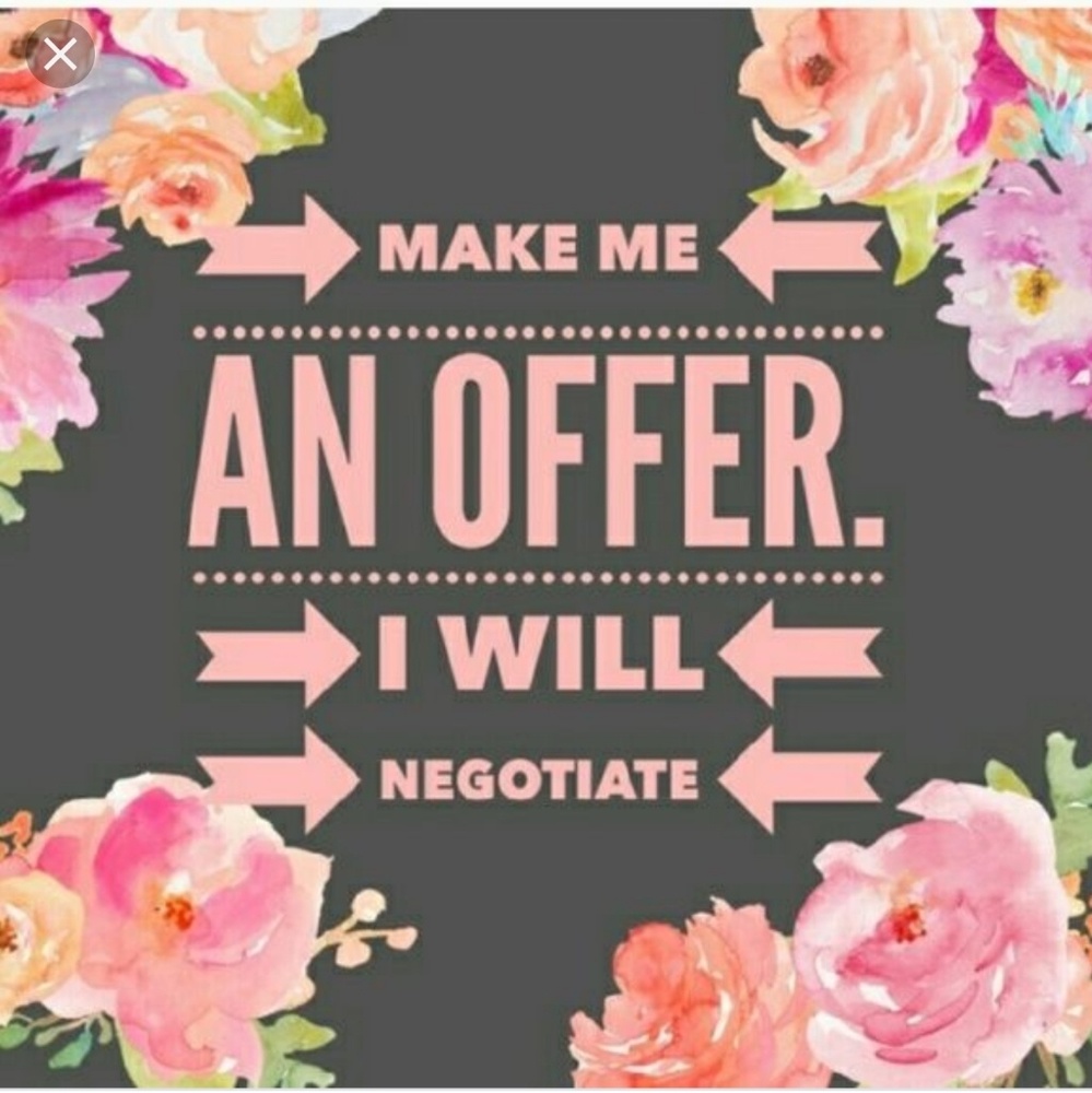 All offers are appreciated:)